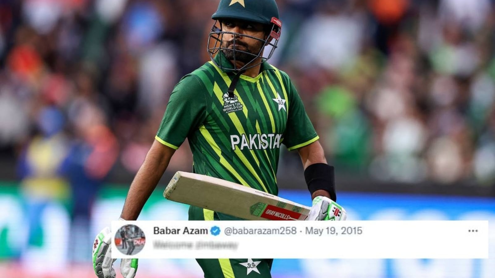 'Uska badla liya hai': 2015 tweet trolls Babar after ZIM goes viral |  Cricket